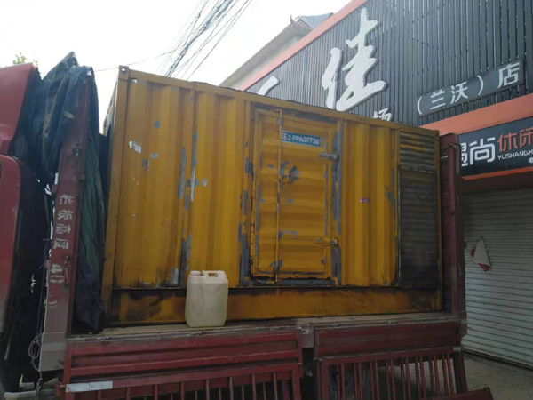 横栏镇发电机组功率与使用时间之间的关系